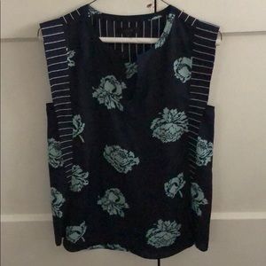 J. Crew Floral Blouse